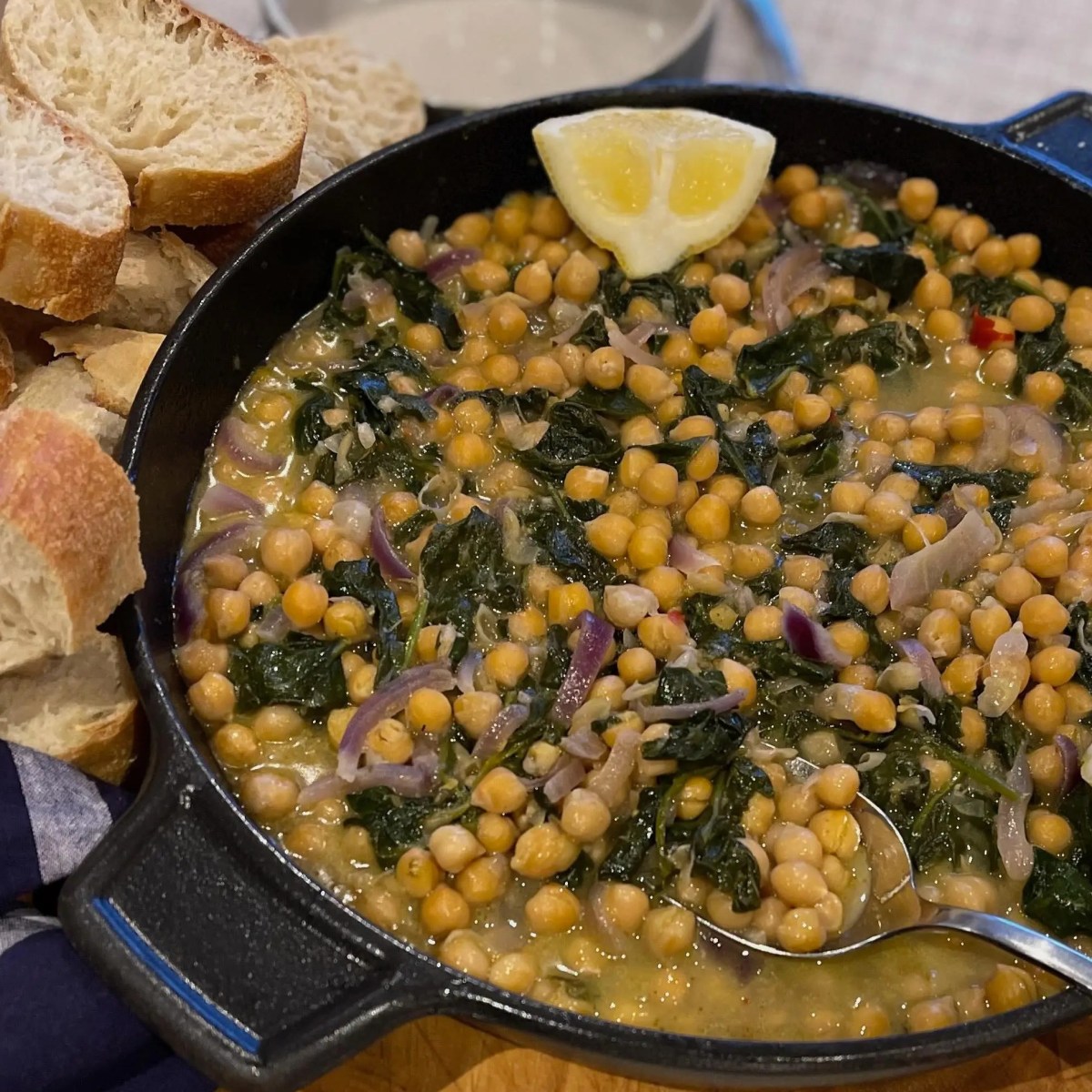 Lemon Chilli Chickpeas