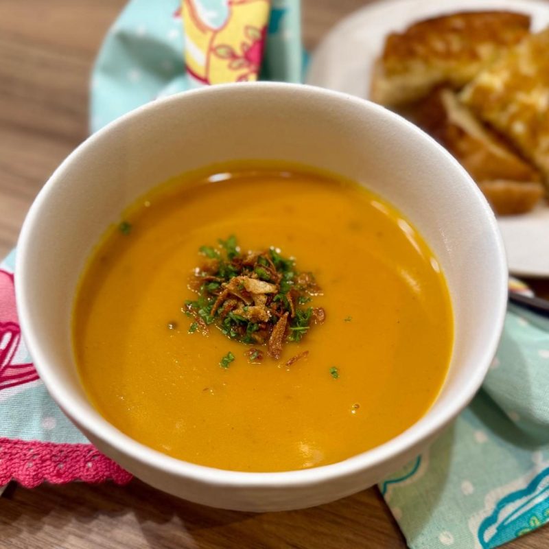 Curried Butternut Soup